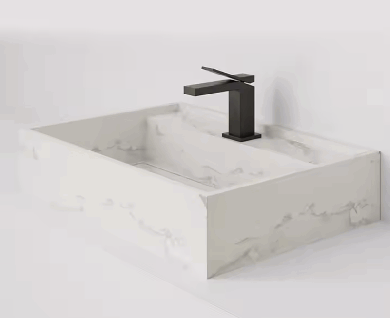 Arctic Marble Sink
